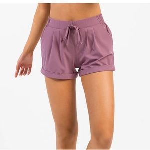 Zyia Lavender Summer Shorts EUC L